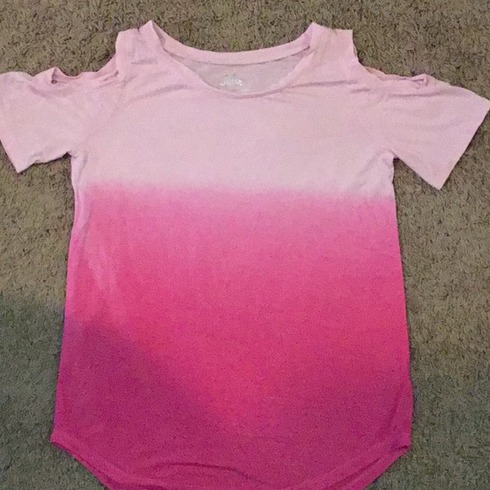 Justice cold shoulder top